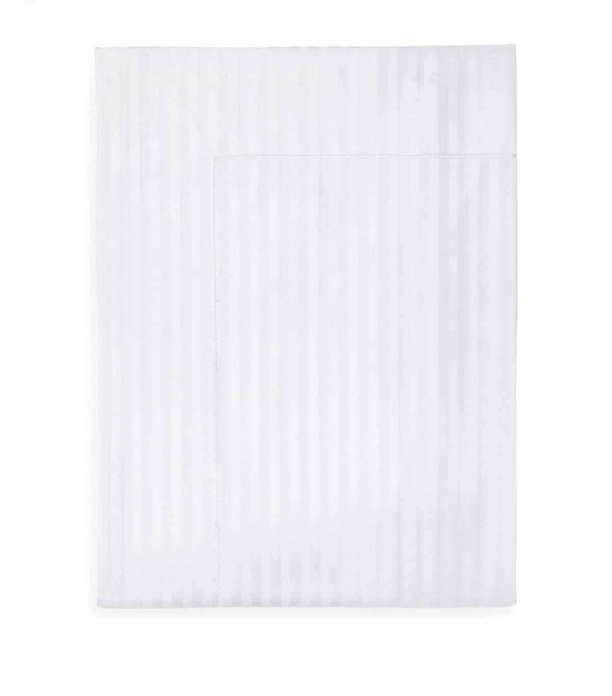 Pratesi striped king flat sheet 275cm x 275cm, imported from the UK