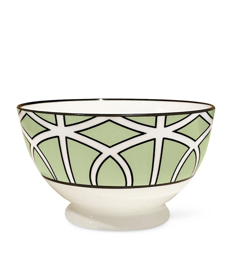 Geometric Pattern Fine Bone China Sugar Bowl 6cm