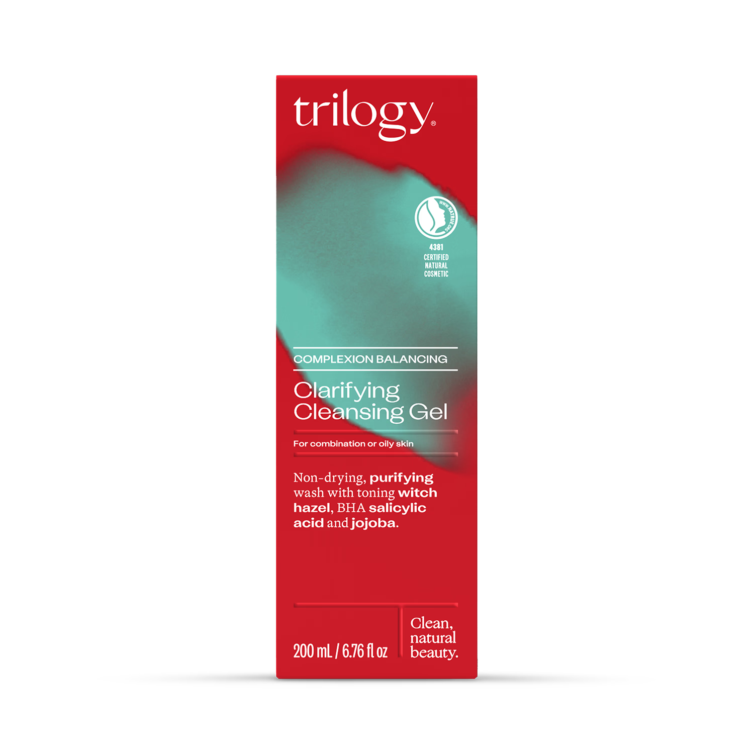 Trilogy Clarifying Cleansing Gel 200ml (British brand)