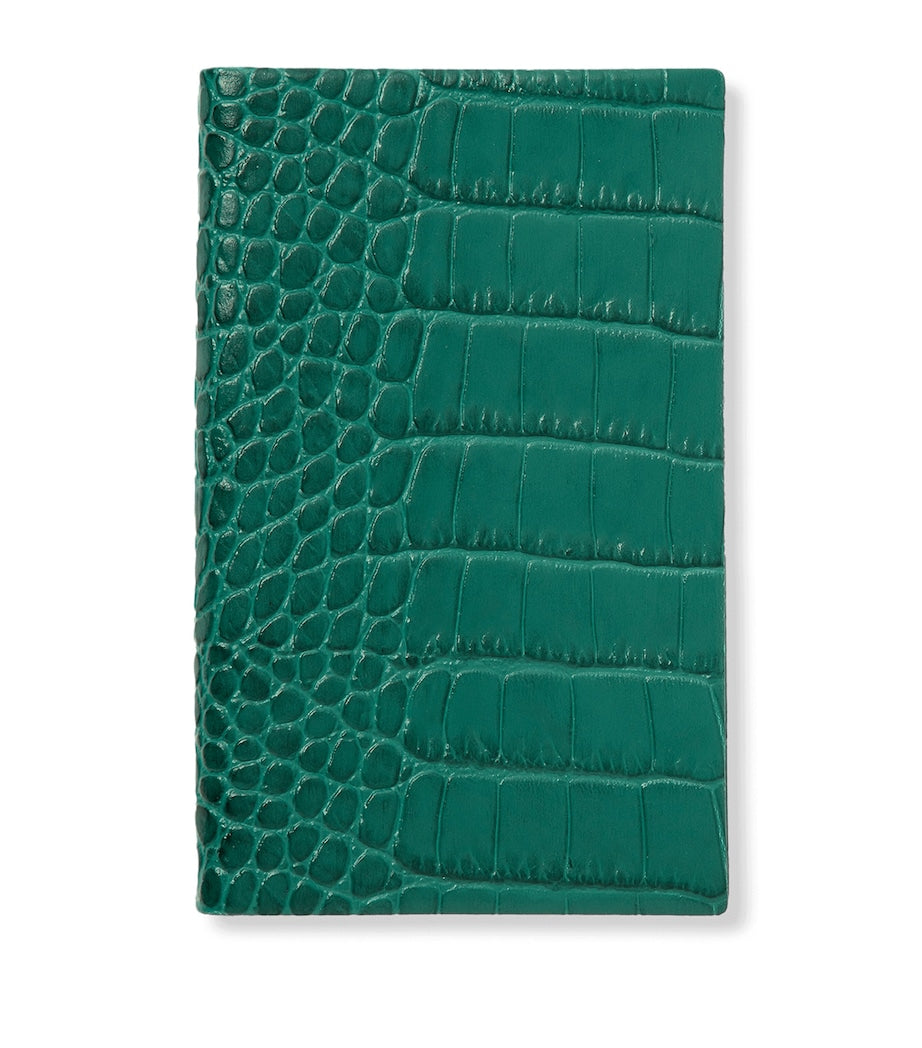 Smythson Mara Leather Panama Notebook (British brand)