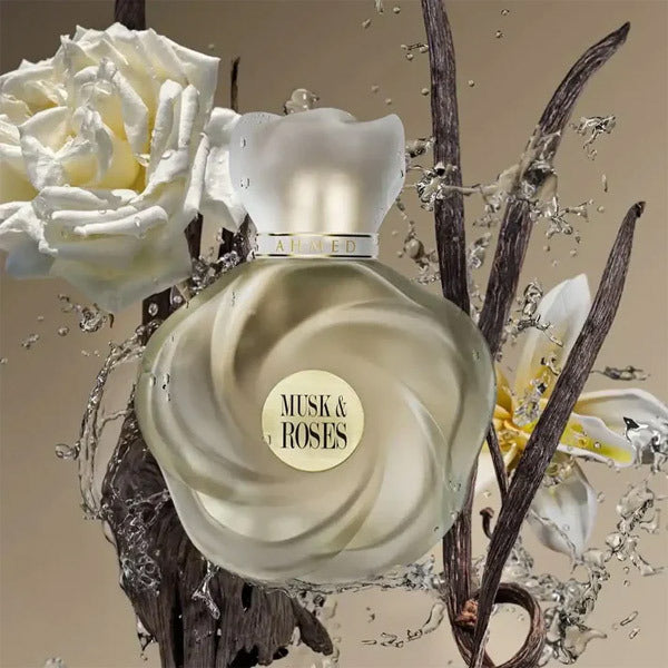 Ahmed Al Maghribi Musk & Roses EDP 75ml - British product