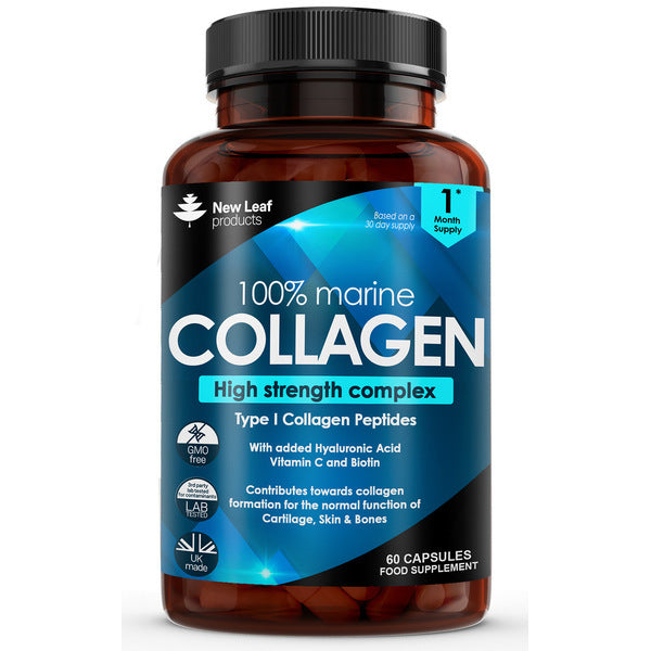 Super Collagen Capsules 100% Marine Collagen 1470mg Type 1 GOODS Superdrug   