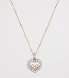 Chopard Happy Diamonds pendant rose gold diamond - British product