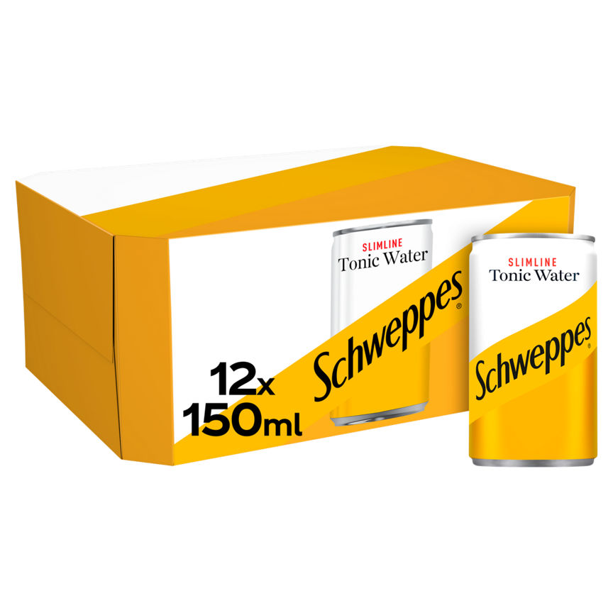 Schweppes Slimline Tonic Water Mini Cans