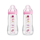 MAM Easy Active Baby Bottle 330ml 2 Pack – Pink GOODS Boots   