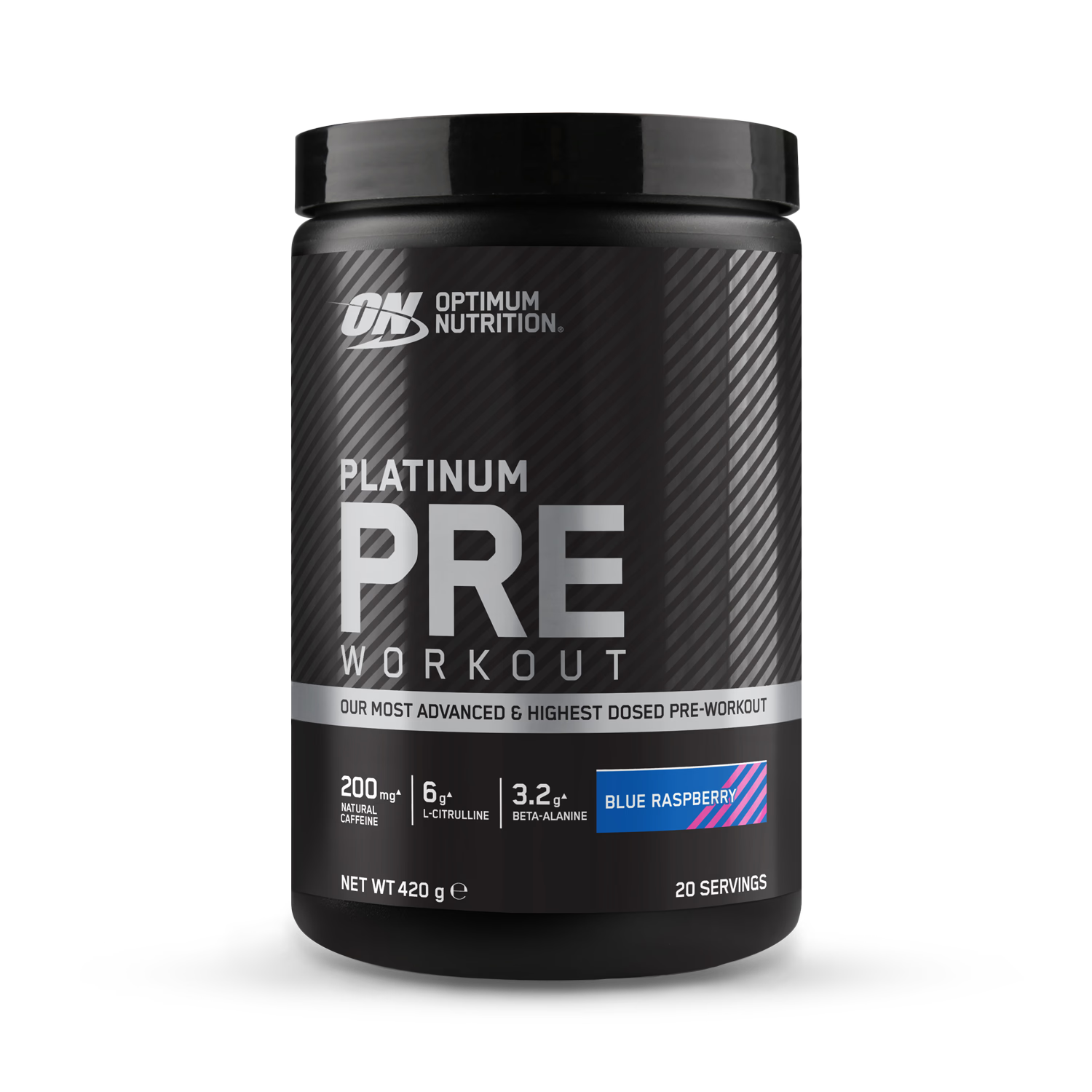 Optimum Nutrition Pre-Workout Advanced Blue Raspberry 420g, UK version