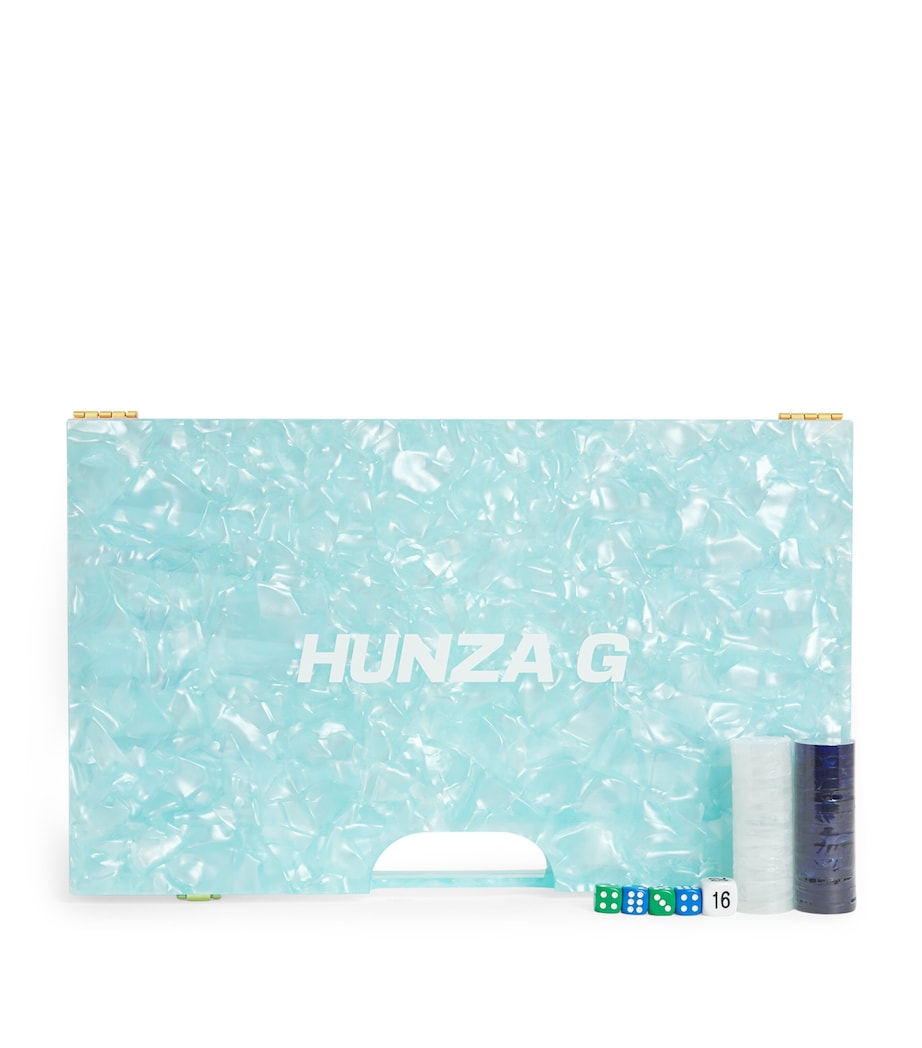 Hunza G backgammon set by Maison Games, imported from the UK