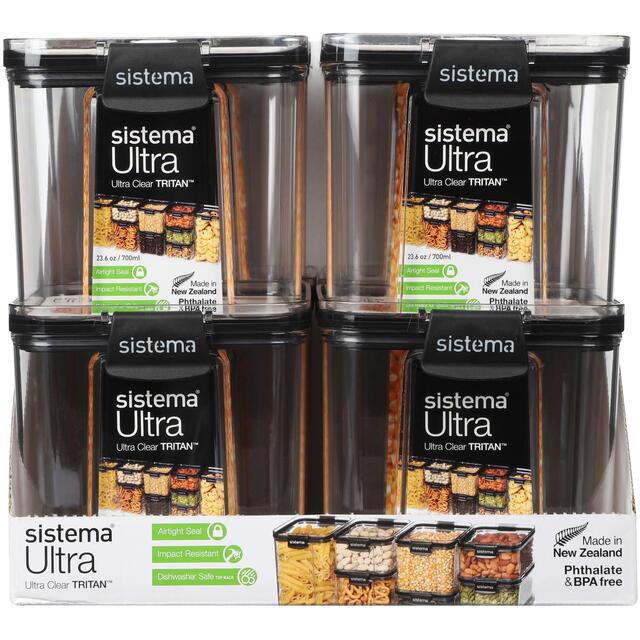 Sistema 700ml Tritan Ultra Square Storage