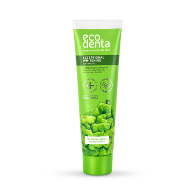 Ecodenta Aufhellende Zahnpasta Bergamotte und Zitrone 100ml