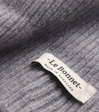 Le Bonnet lambswool ribbed beanie, imported from the UK