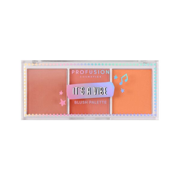 Profusion It's A Vibe blush palette, UK version