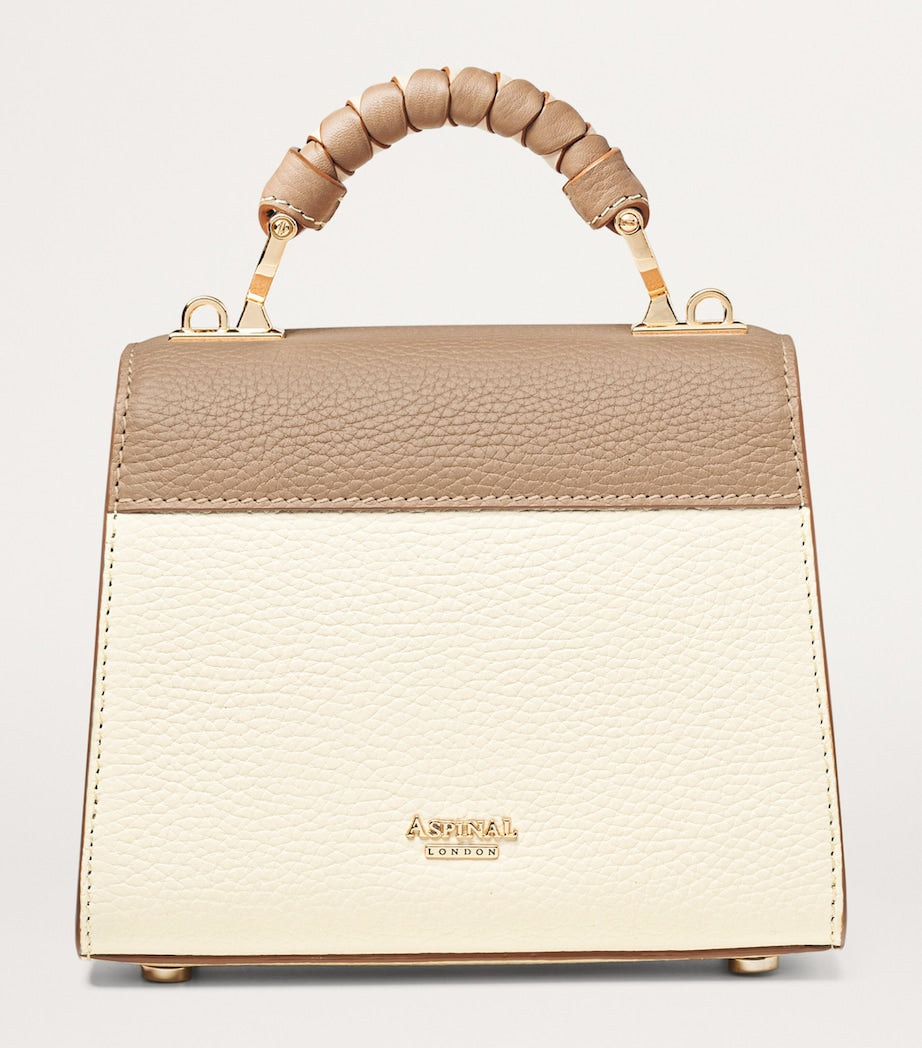 Aspinal of London mini Mayfair top-handle bag - British product