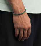 Nialaya Japanese Miyuki beaded bracelet green, imported from the UK