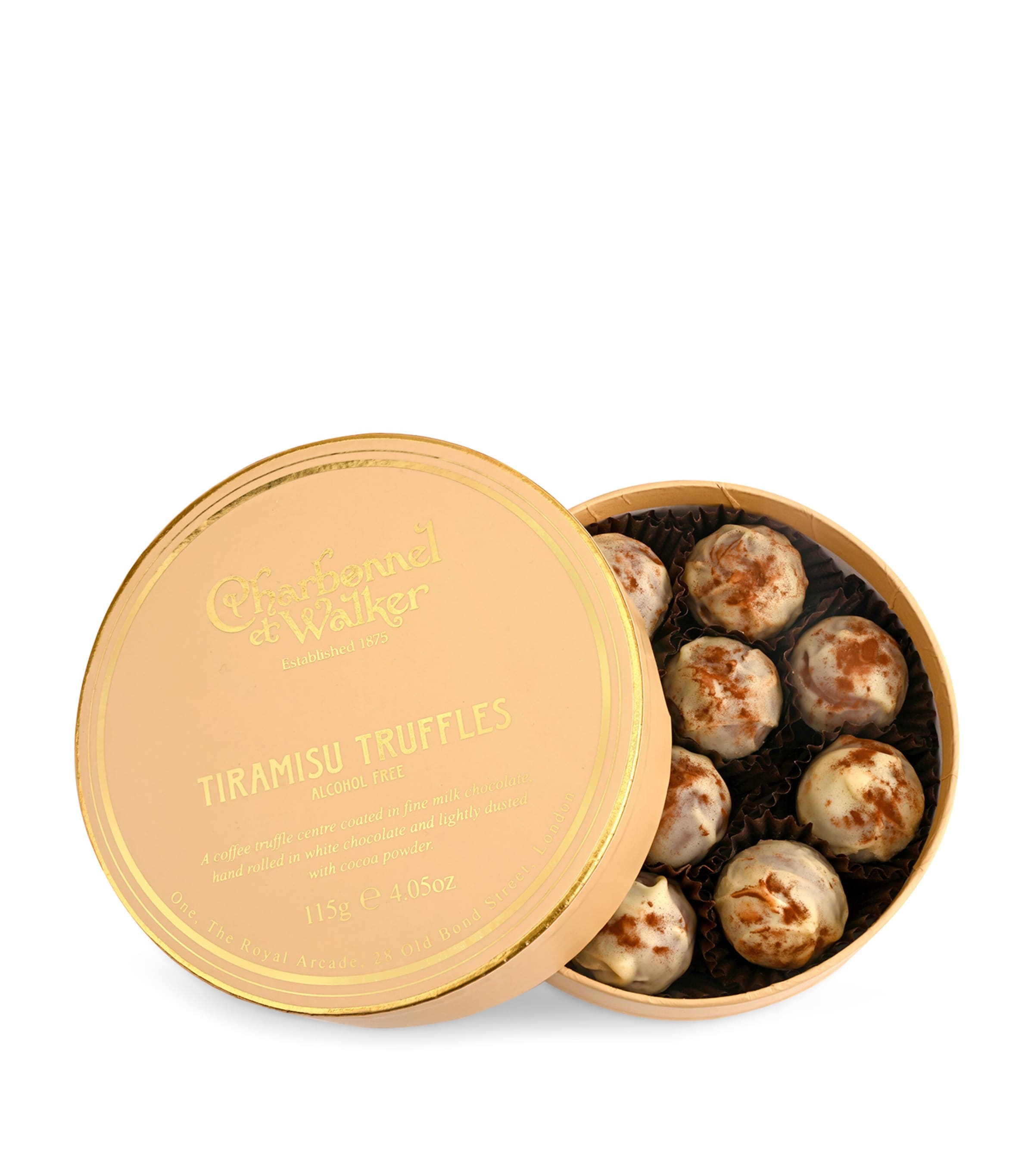 Charbonnel et Walker Tiramisu chocolate truffles 115g - British product