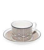 O.W. London Loop teacup and saucer, imported from the UK