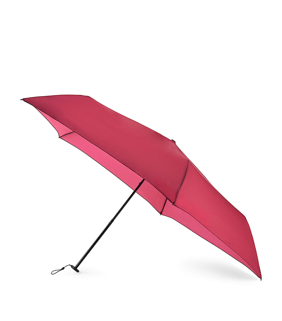 Compact telescopic umbrella by Fulton for travel and daily use - British product