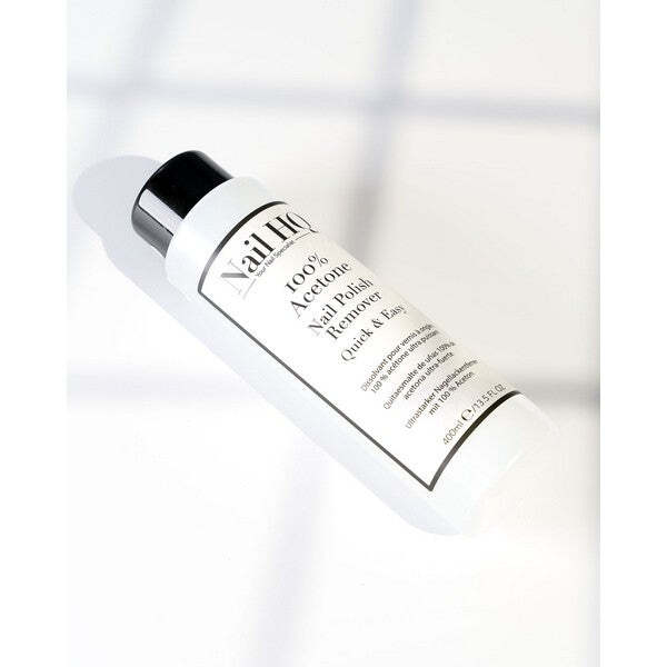 Nail HQ Acetone Nail Polish Remover 400ml, imported from the UK
