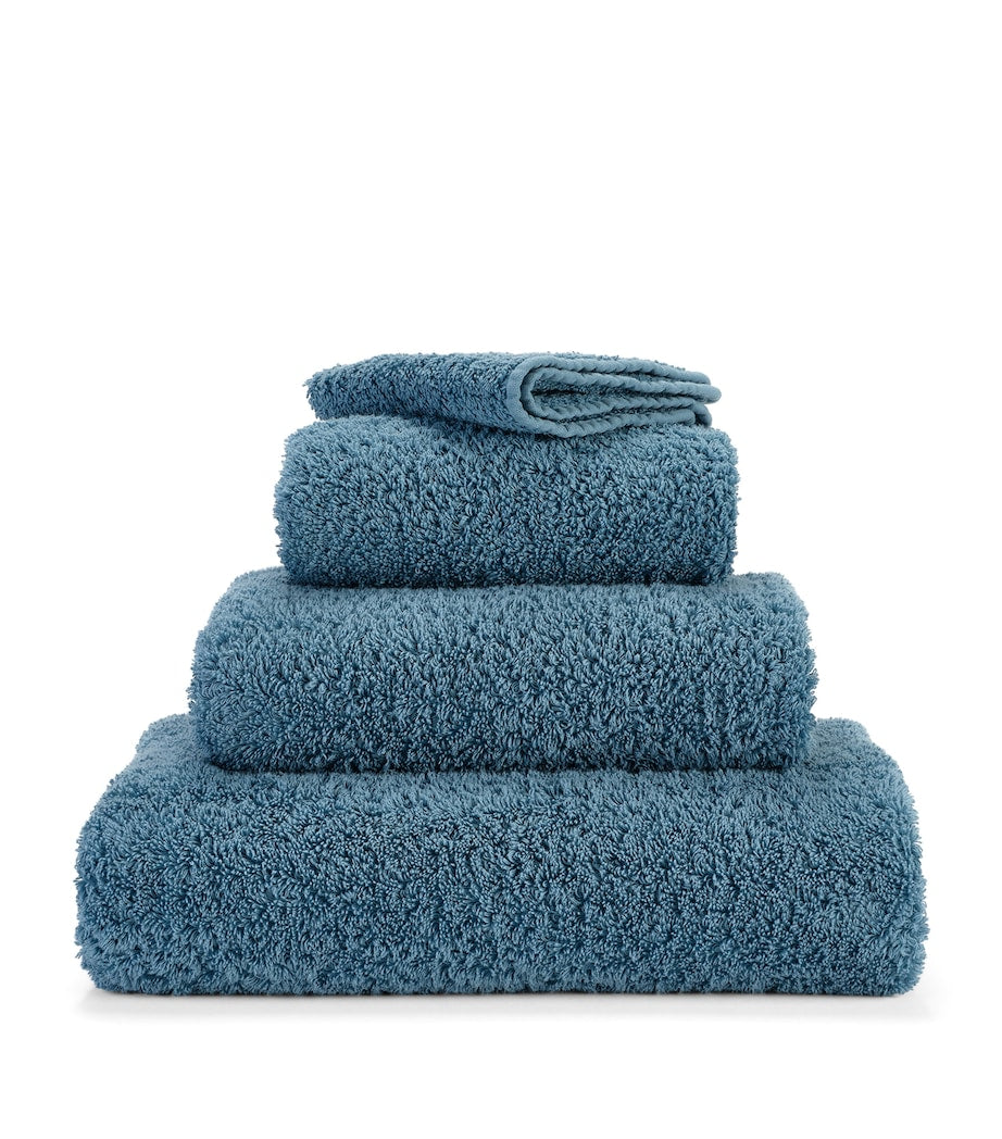 Abyss & Habidecor Egyptian Cotton Super Pile bath sheet 105cm x 80cm (British brand)