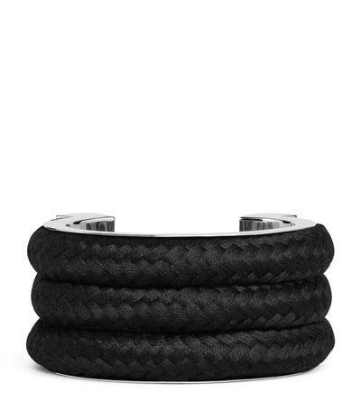 Harrods Alaïa Braided Cuff Bracelet- Buy online at McGrocer