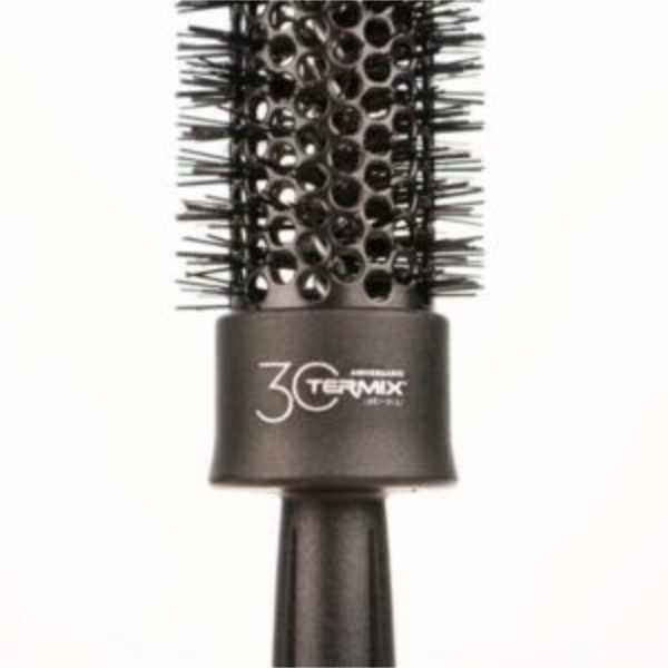 Termix 43mm black hair brush retractable pick (British brand)