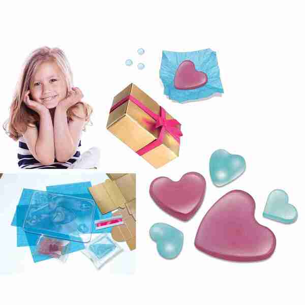 Small World Toys heart soap making kit, imported from the UK