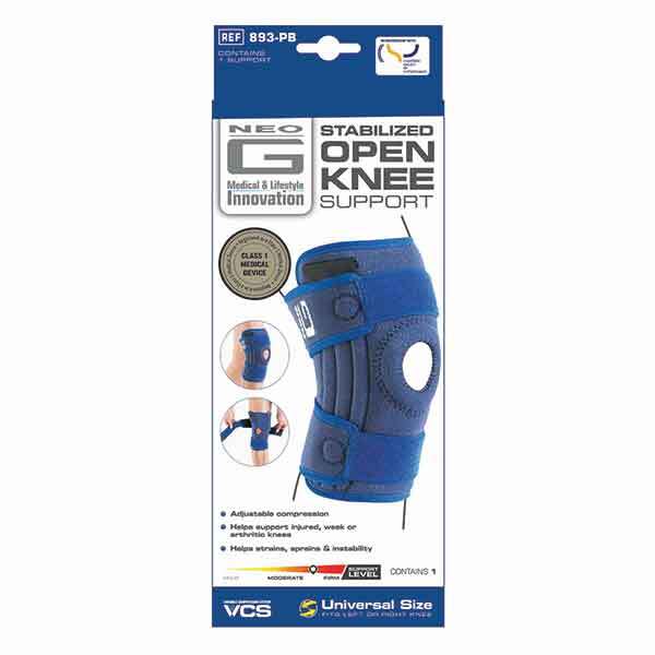 Neo G Stabilized Open Knee Support - One Size