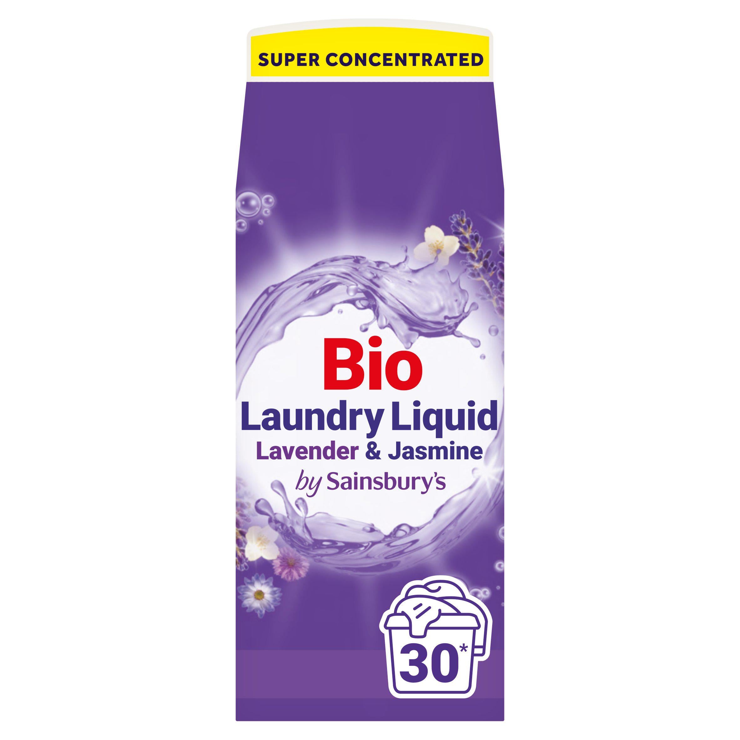 Sainsbury's Lavender Superconcentrated Laundry Liquid 750ml GOODS Sainsburys   