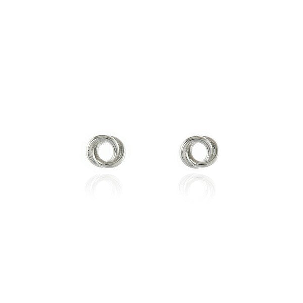 Cachet Varda earrings 1cm open knot - British product