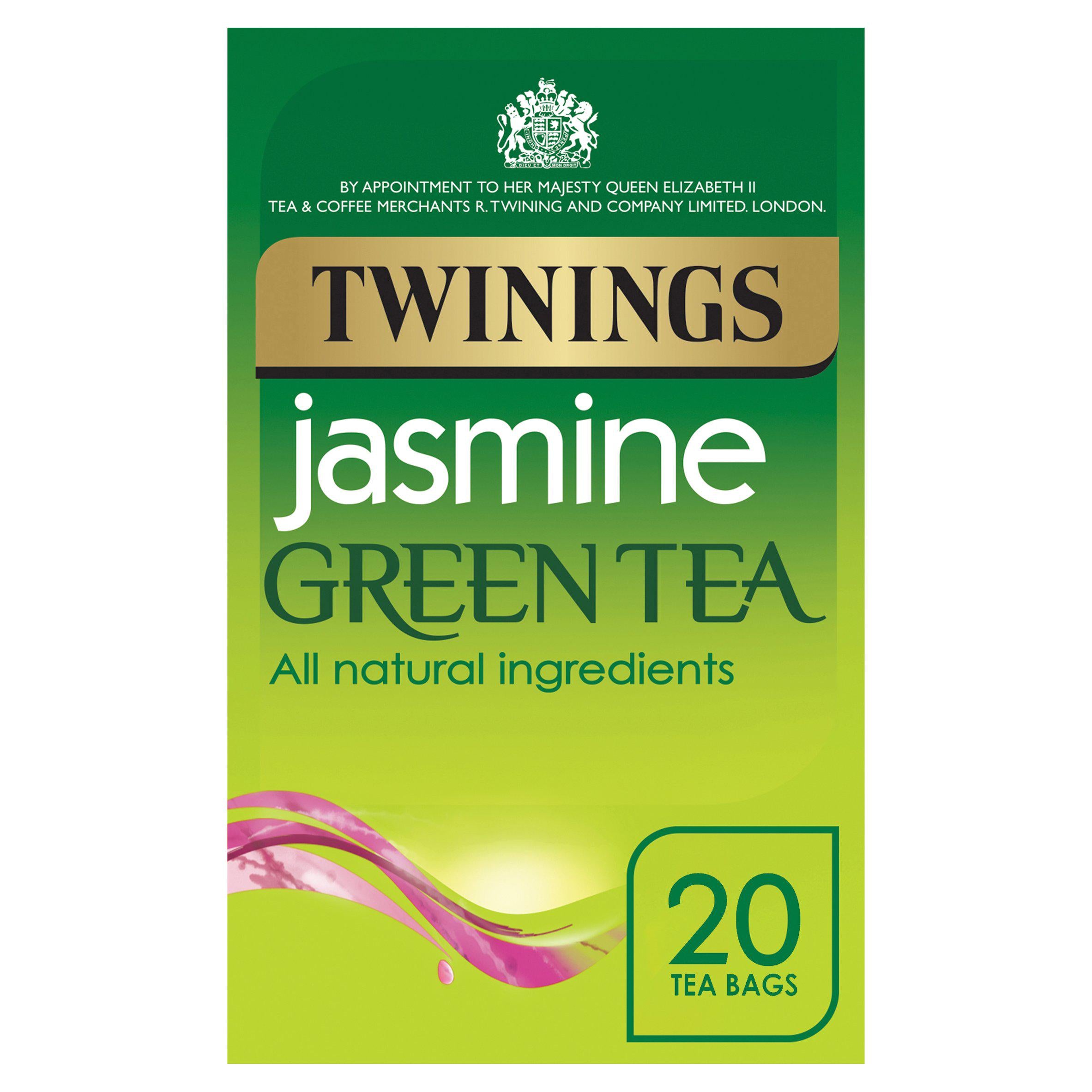 Twinings Jasmine Green Tea, 20 Tea Bags All tea Sainsburys   