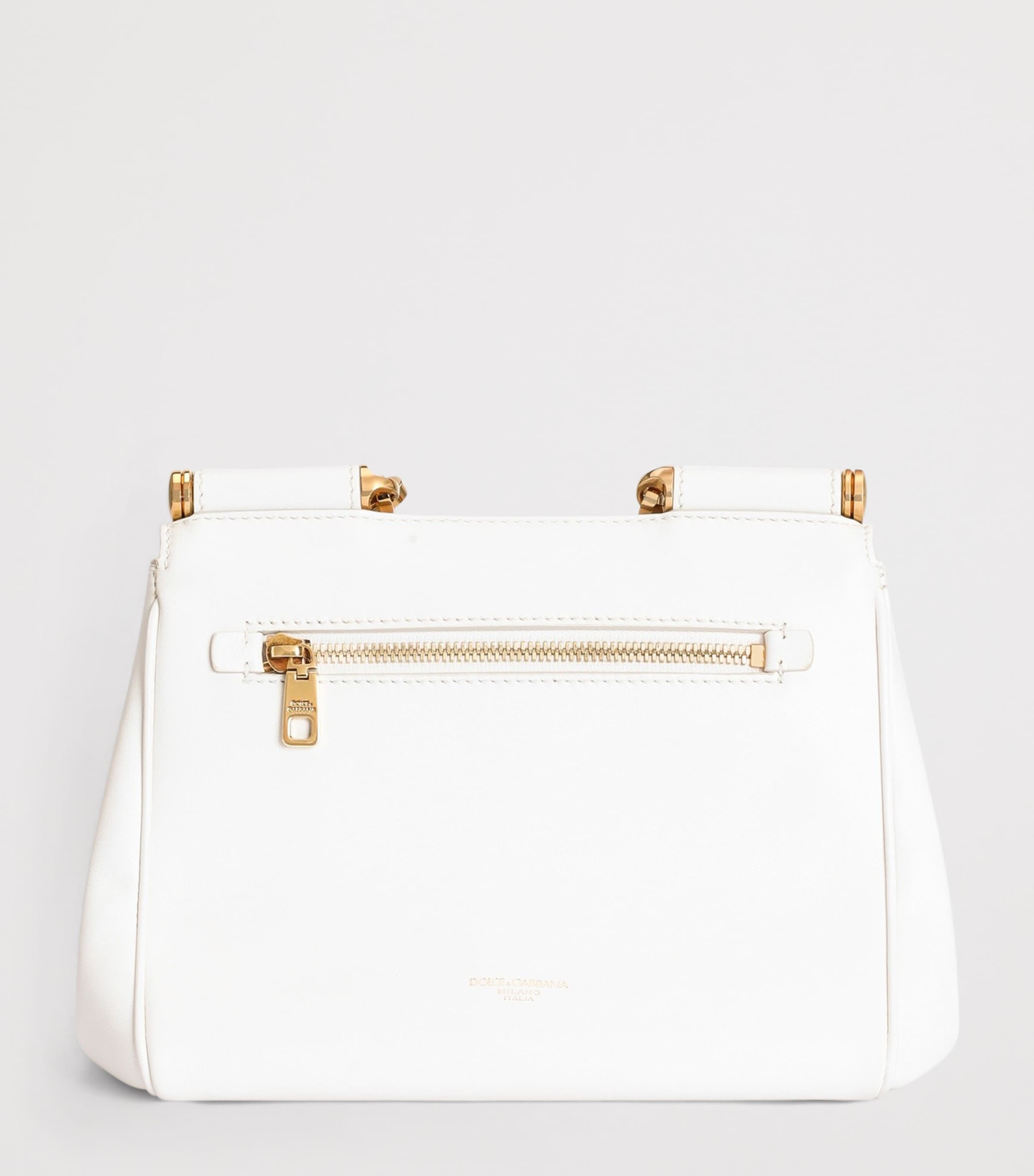 Dolce&Gabbana My Sicily top-handle bag in plongé calfskin, imported from the UK
