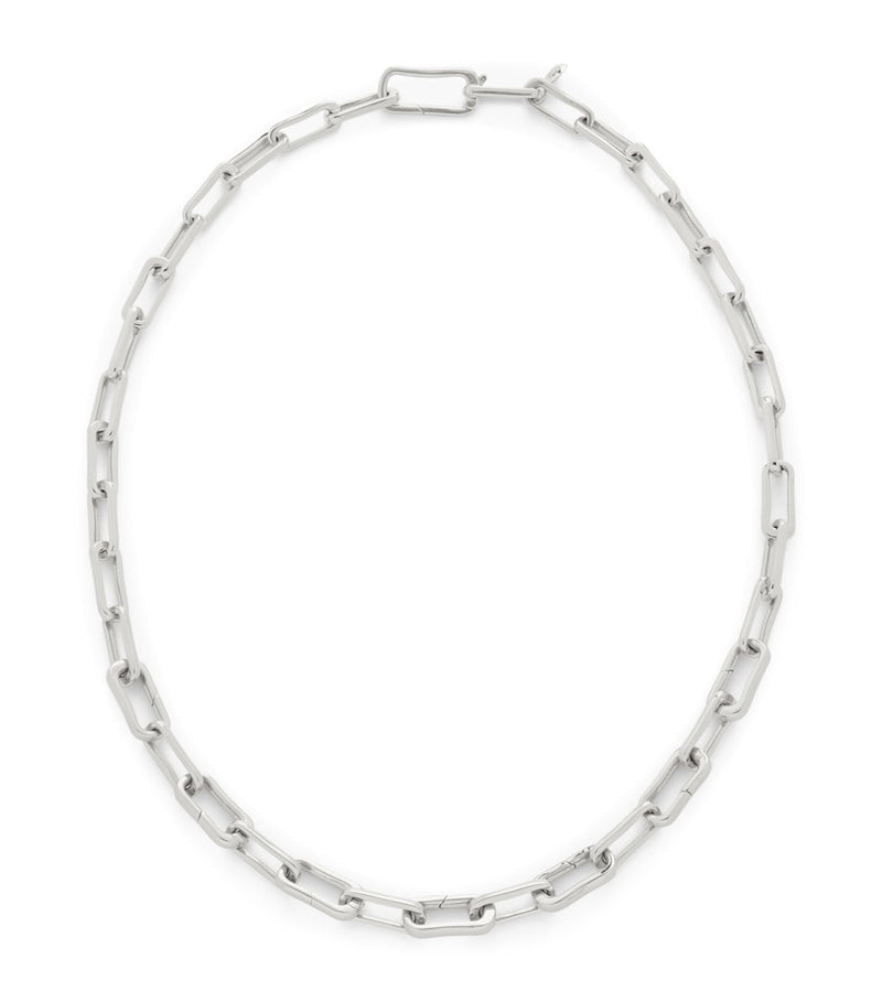 Monica Vinader sterling silver Alta Charm necklace, UK version