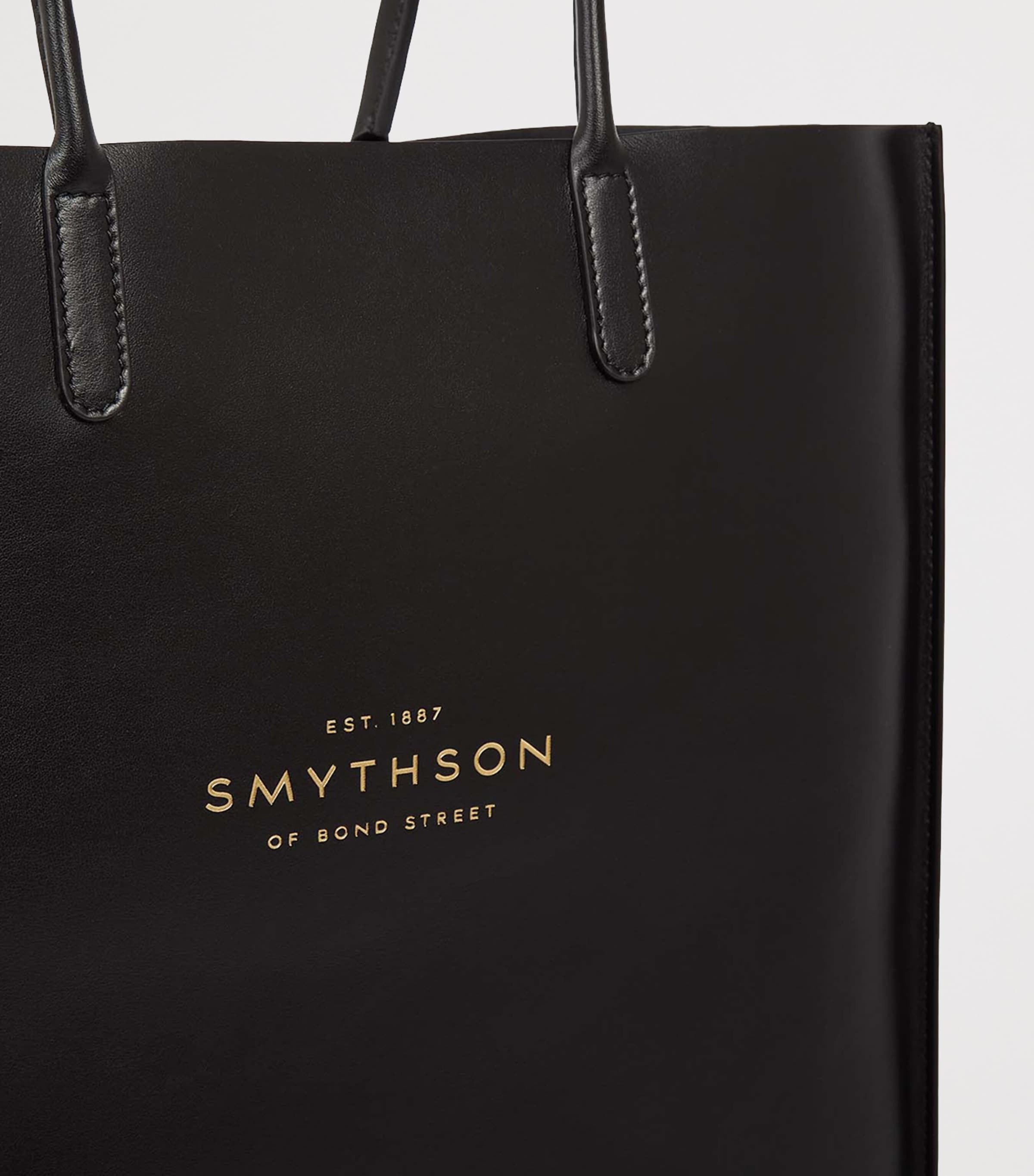 Smythson Kingly tote bag in Pavilion leather, UK version