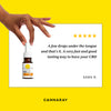 Cannaray CBD oil drops Orange 500mg 10ml, UK version