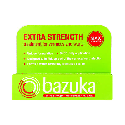 Holland & Barrett Bazuka Extra Strength Wart and Verruca Treatment Gel 6g- Buy online at McGrocer