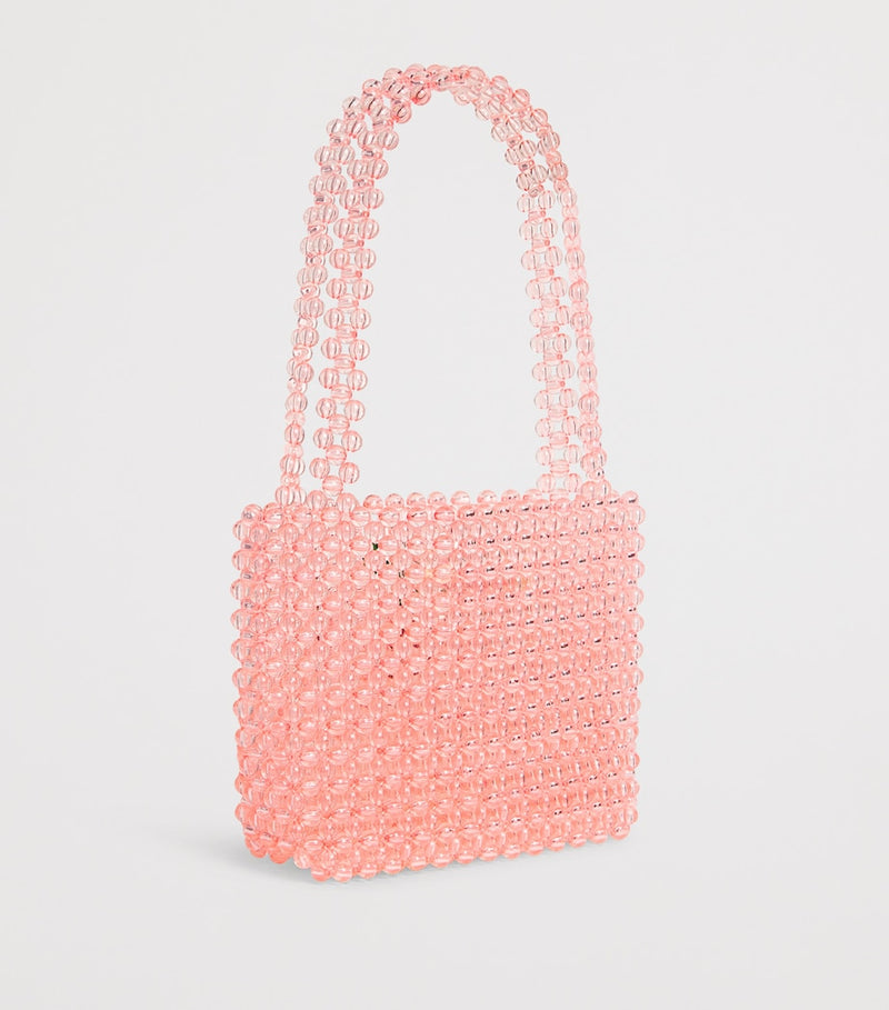 Konges Sløjd beaded Perla shoulder bag with cherry decorations, UK version