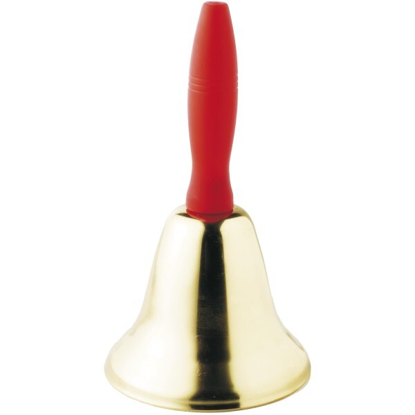 Smiffys Christmas bell gold 18cm - UK version