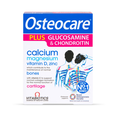 Holland & Barrett Vitabiotics Osteocare Glucosamin Chondroitin Knochenunterstützung 60 Tabletten - Online bei McGrocer kaufen