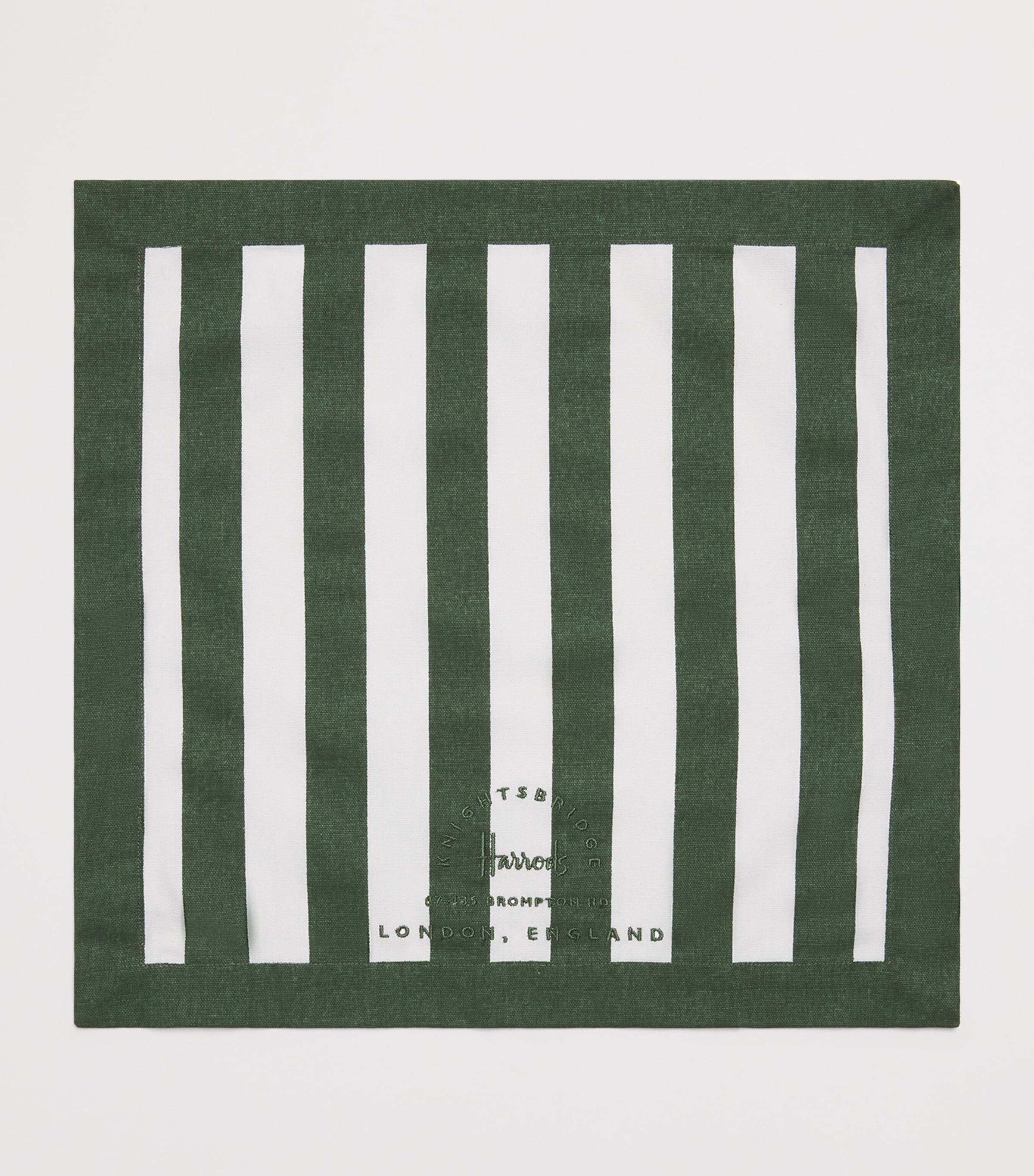Harrods cotton stripe napkins set of 4, UK version