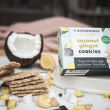 The Beginnings Coconut Ginger Cookies 80g Biscuits & Cookies Holland&Barrett   