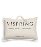 Vispring cotton down-filled pillow 50cm x 75cm (British brand)
