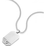 Police Motive silver necklace (British brand)