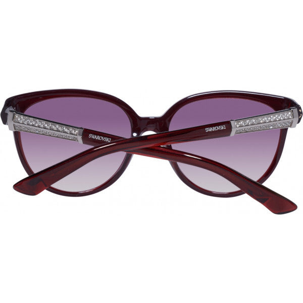 Swarovski red sunglasses SK0082 acetate frame, UK version
