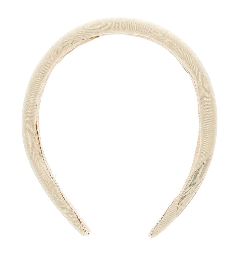 Polka Dot Jacquard Taffeta Headband for Celebrations