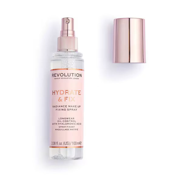 Revolution Hydrate Fix Setting Spray, imported from the UK