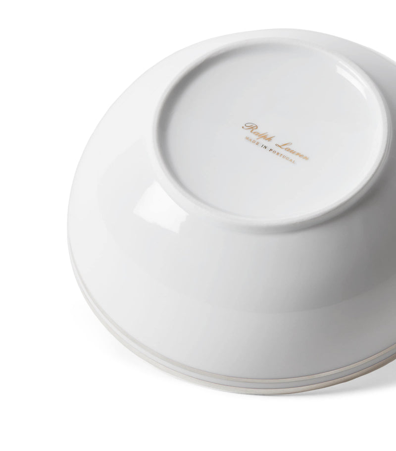Ralph Lauren porcelain Wilshire cereal bowl 15cm, imported from the UK