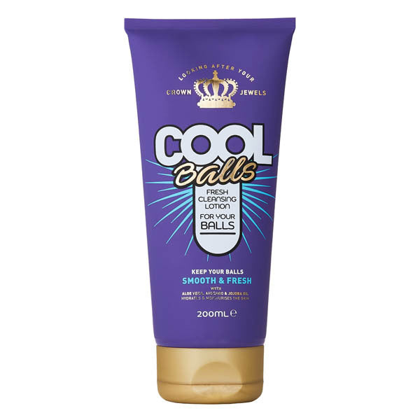 Cool Balls Fresh Cleansing Lotion 200ml (British brand)