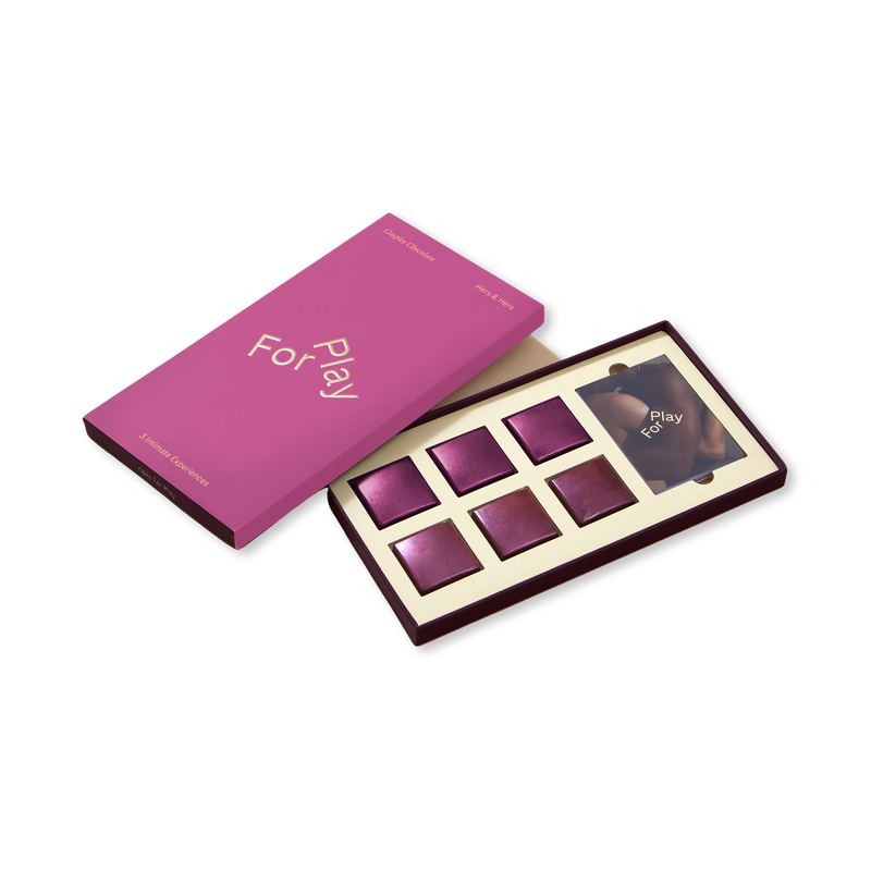 For Play couples chocolate with adaptogens, imported from the UK
