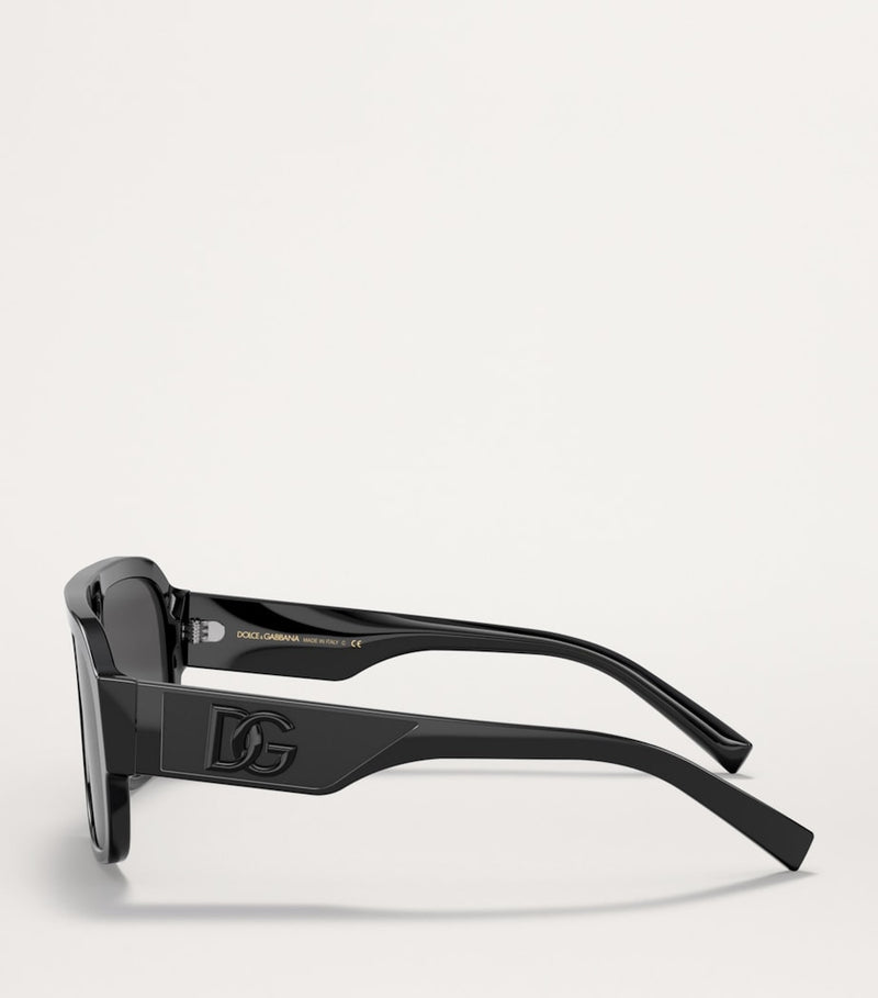 Dolce&Gabbana acetate aviator sunglasses - British product