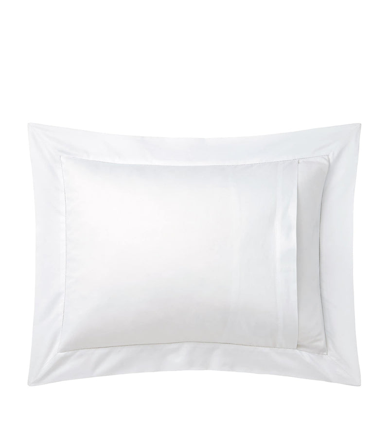 Yves Delorme Couture Nautilus Boudoir Oxford pillowcase 30cm x 40cm (British brand)