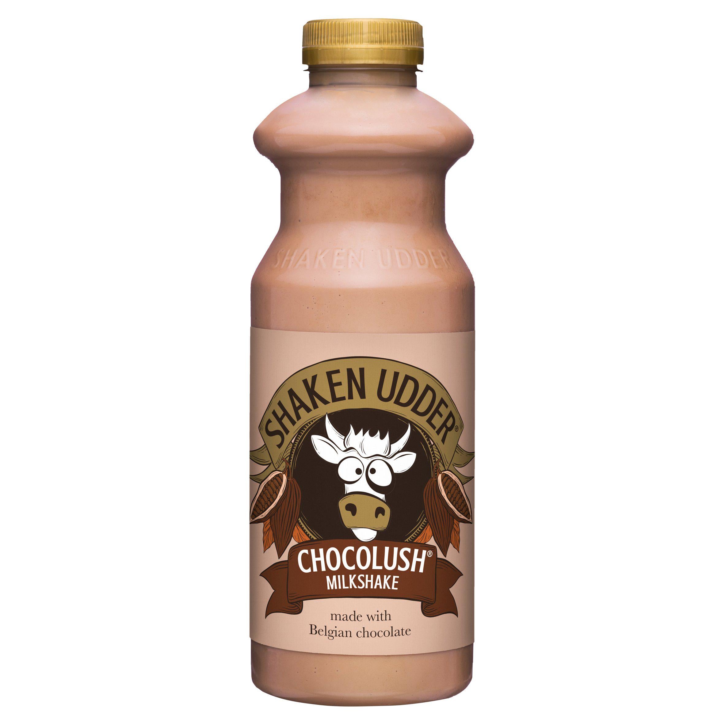 Shaken Udder Chocolush Milkshake 750ml Flavoured milk Sainsburys   